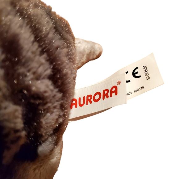 Aurora World Plush Mini Flopsie Armadillo 8" New Stuffed Animal - Picture 2 of 8